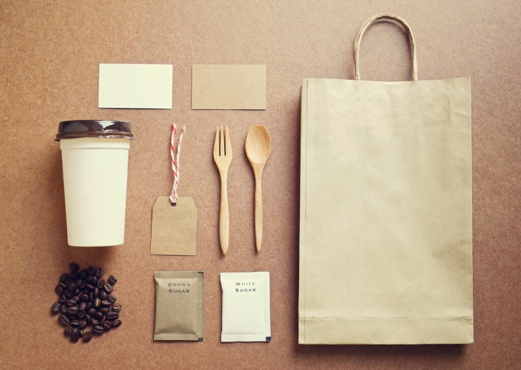 Coffee branding identity mock up